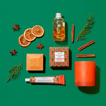 Load image into Gallery viewer, soap bar, candle, hand cream, dry oil