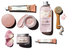 Load image into Gallery viewer, face cream, whipped face cream, micellar rose water, face mask, soap bar, lip cream