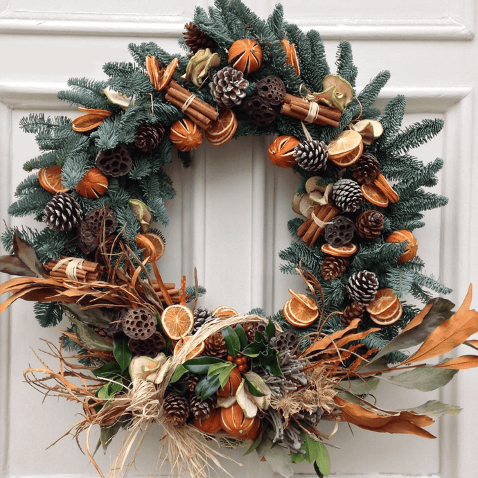 How to Build your Own Christmas Wreath