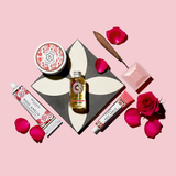 hand cream, soap bar, dry oil, body butter, milky body cream